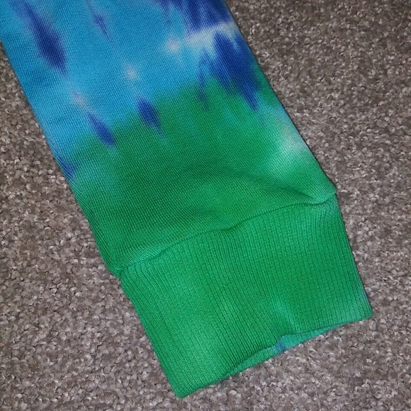 NWT Sz S Tommy Hilfiger Tie-Dye French Terry Dress - Picture 12 of 14